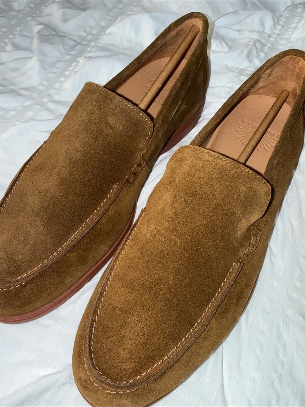 Faherty Reserve Venetian Loafer in Tobacco - Picture 4 of 6